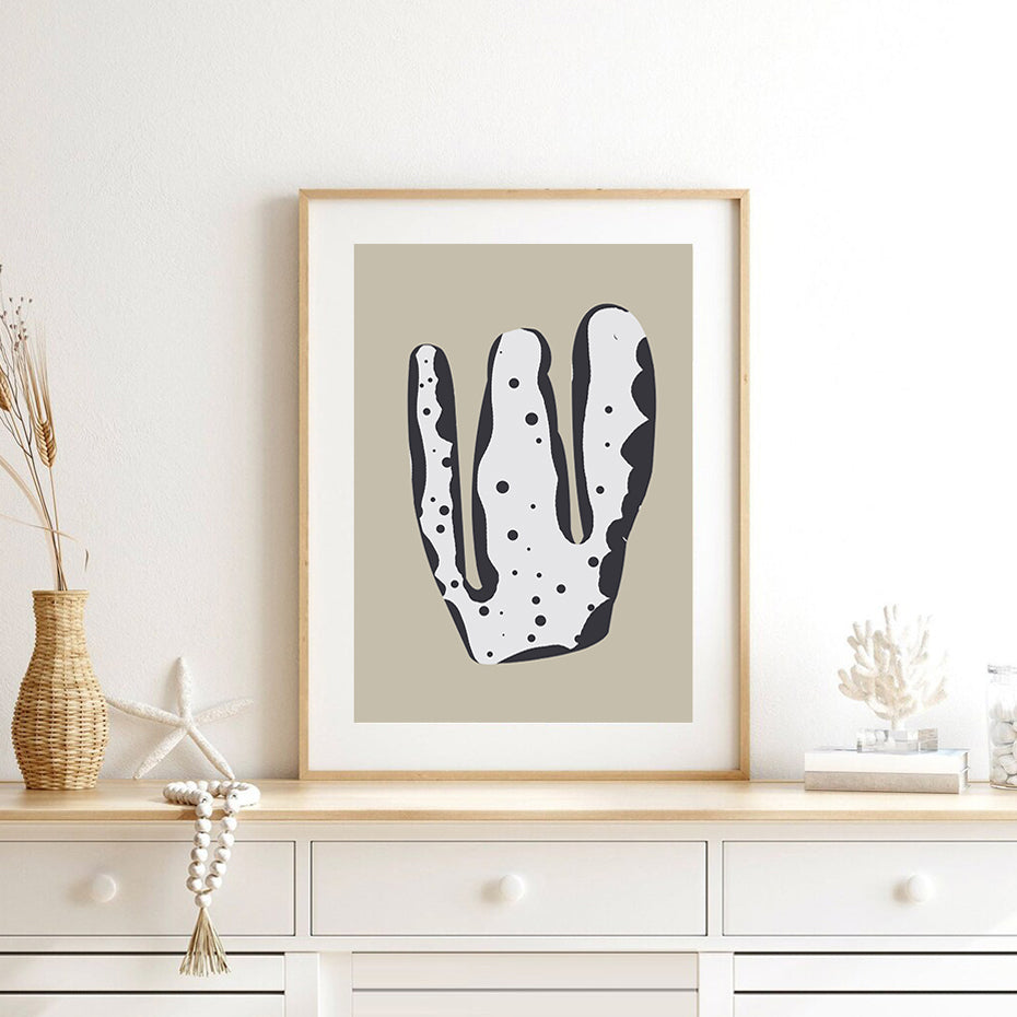 Boho Rainbow Canvas - Bohemian Abstract Wall Art