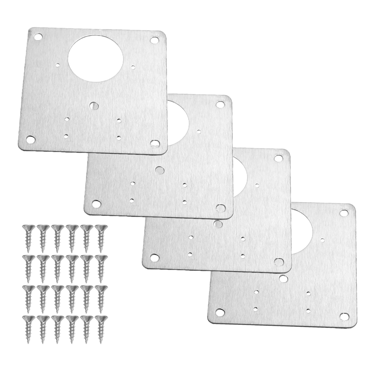 Hinge Mounting Plates for Cupboard Doors – Fixon