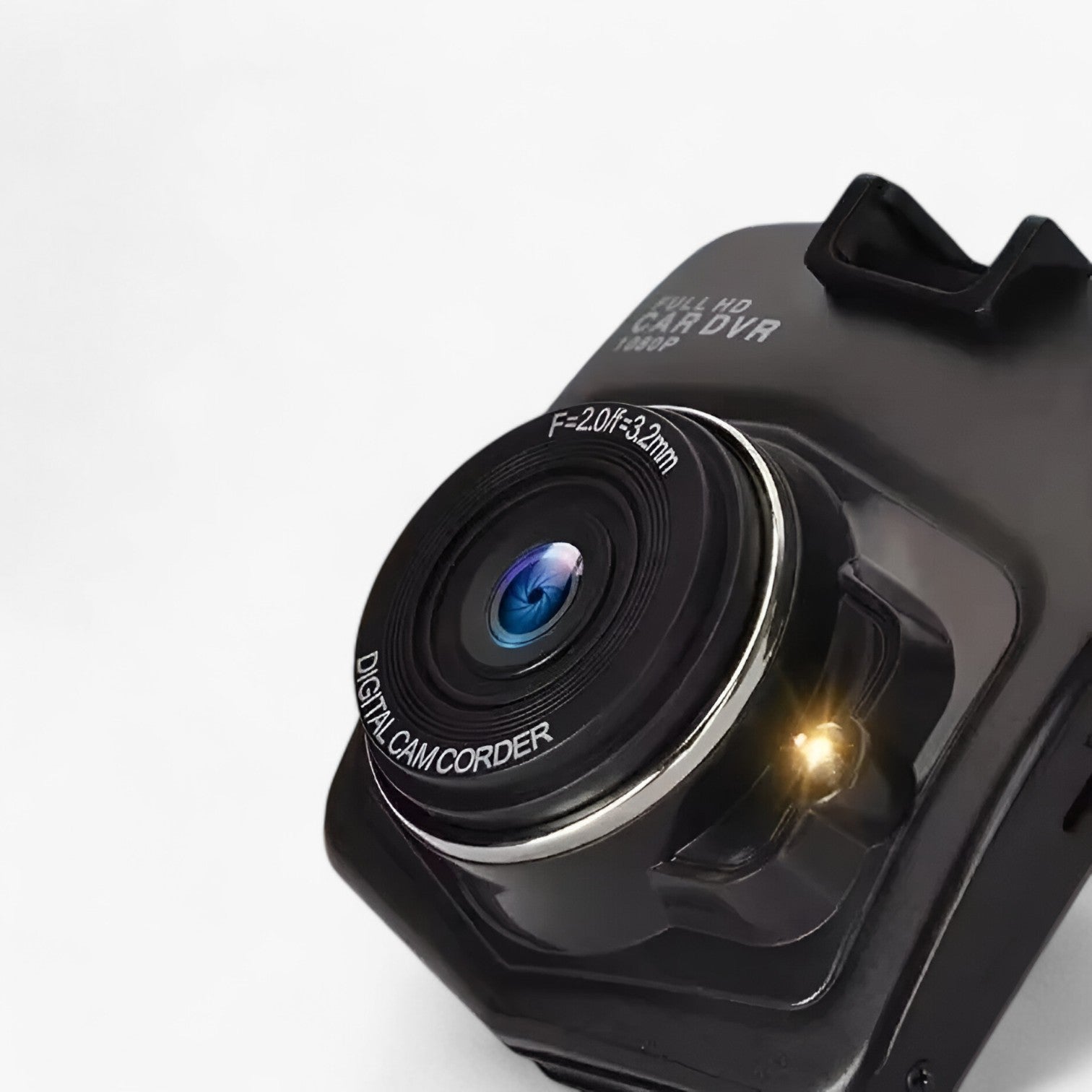 Compact 1080p HD Dashcam – Night Vision with Loop Recording