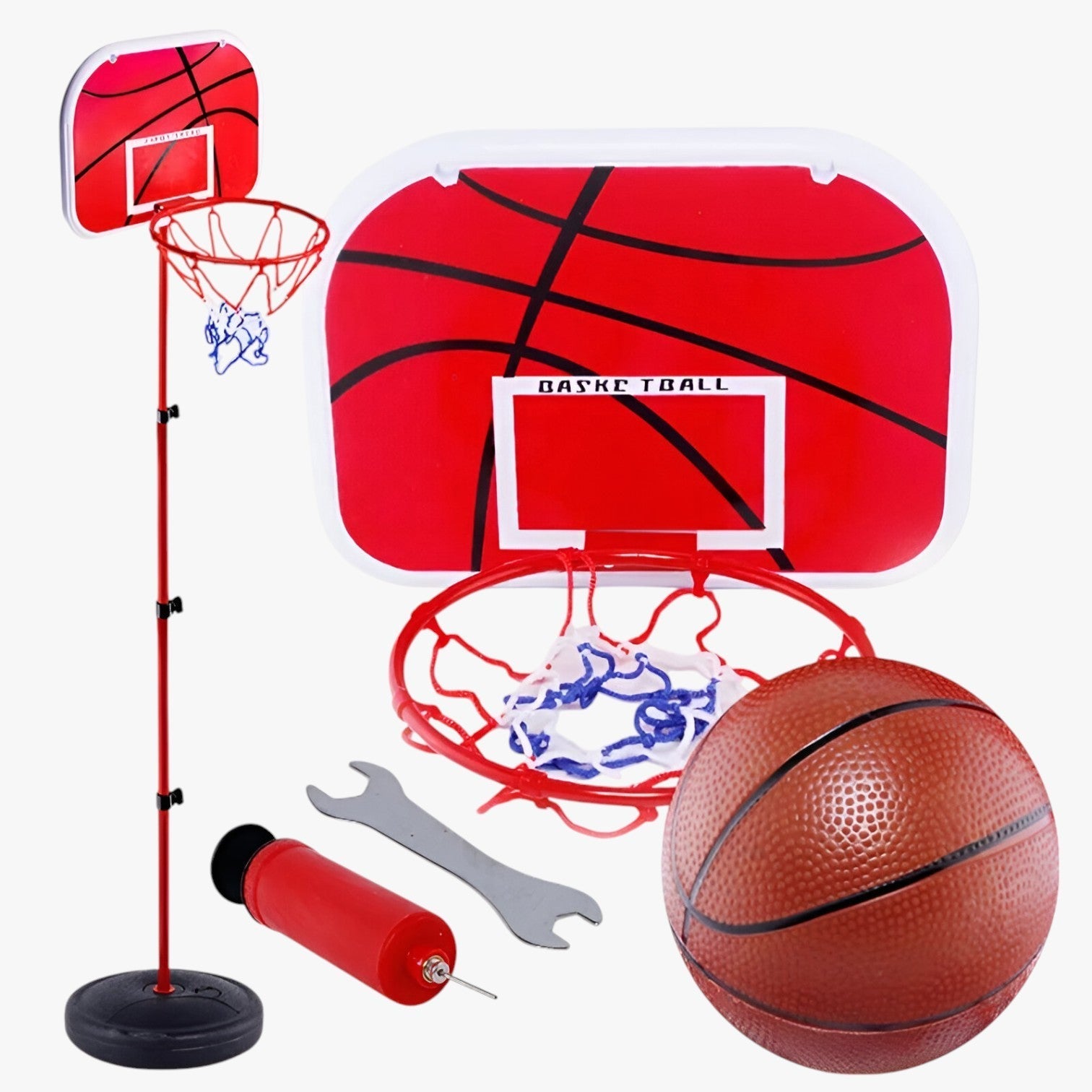 Height-Adjustable Children's Basketball Hoop – Fun for Indoor & Outdoor Play