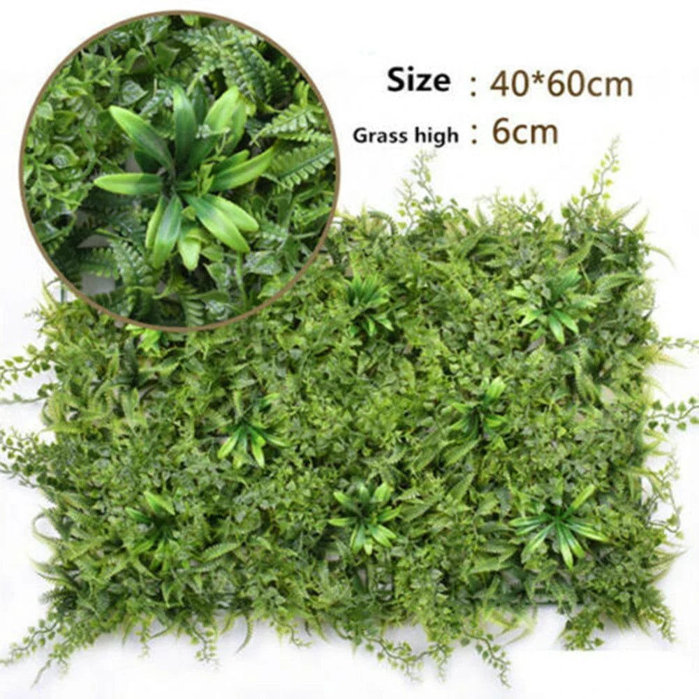 artificial grass mat mix 60x40 cm