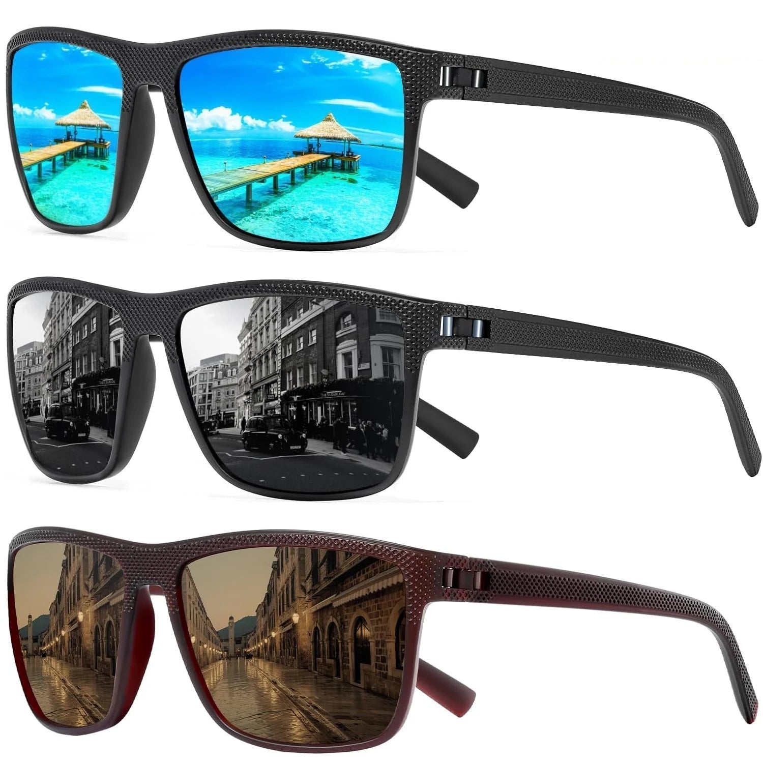 Polarised Sunglasses 3-Pack – Solvion