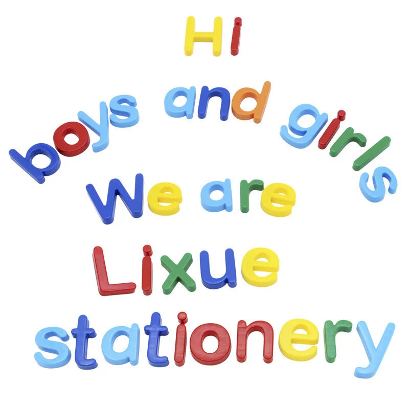 Educational Magnetic Game – Learn and Play with Colourful Letters and Numbers