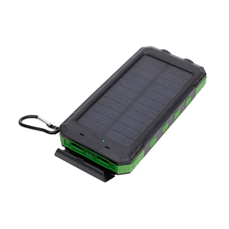 Solar-Powered Power Bank with Torch – SolarCharge Pro