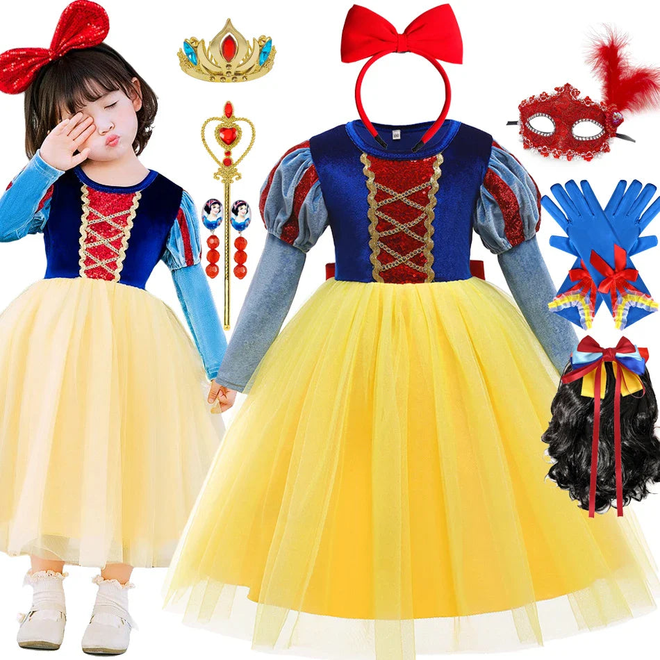 Sophia Enchanting Princess Dress for Children - Magical Cosplay Outfit for Parties