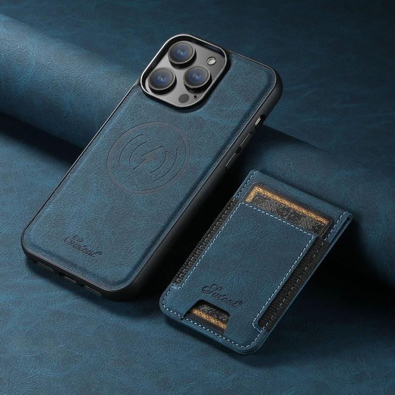 Leather Phone Case for iPhone with Card Holder - Wallet - QualityLeather