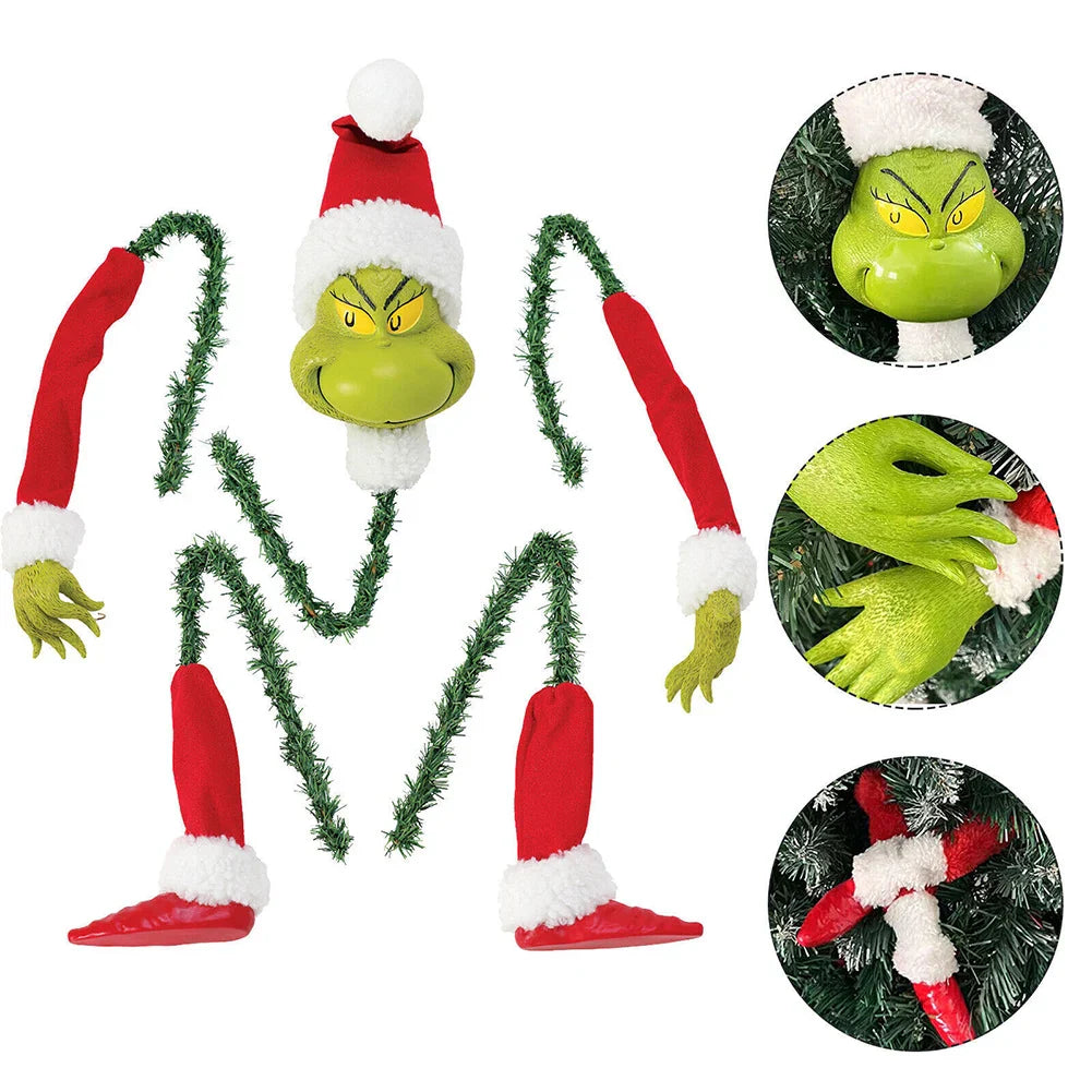 Grinch Christmas Decoration Figure - For Creative Festive Joy