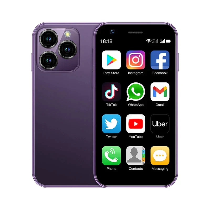 Mini Android Smartphone with Dual SIM, GPS & 3-Inch Touchscreen