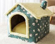 Fluffy Pet House - Comfortable Sleeping Place for Your Pet