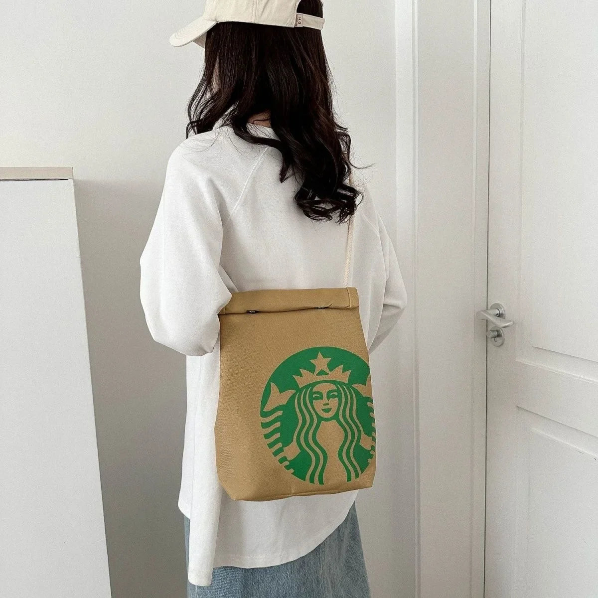 Trendy Fast Food Backpack - Playful and Spacious Bag for Everyone