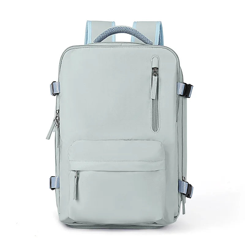Travel Carry-On Backpack with Shoe Compartment