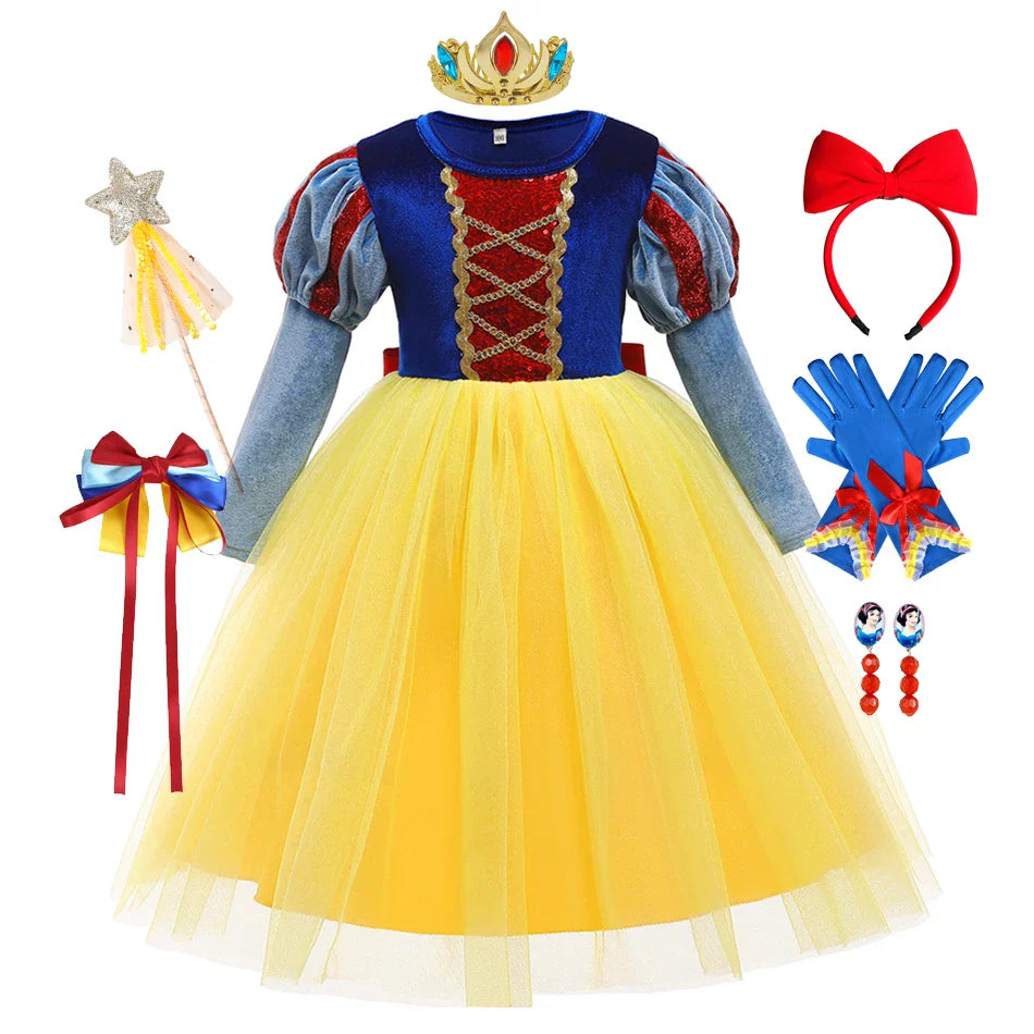 Sophia Enchanting Princess Dress for Children - Magical Cosplay Outfit for Parties