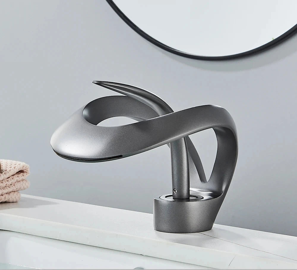 Waterfall Basin Mixer Tap - Flowarc