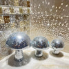 GlowSphere Disco Ball Mushroom | Luxury table decoration with disco mirror effects