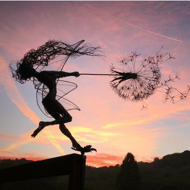 Enchanting Fairy Garden Sculptures: Dreamy Lawn Decoration