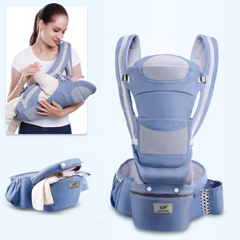 Ergonomic Baby Carrier – Comfortable Hip Carrier for Parents and Babies
