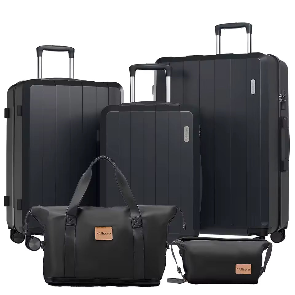 5-in-1 Hard Shell Luggage Set – Barcelona Explorer