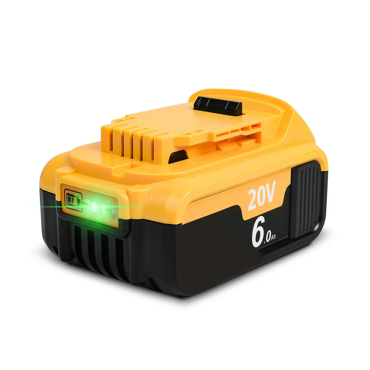 PowerCore 20V 3.0Ah/6.0Ah/9.0Ah Battery + Charger Compatible with Dewalt DCB200 Series | Battery | Replacement Battery Compatible with Dewalt DCB206 DCB207 DCB204 DCB203