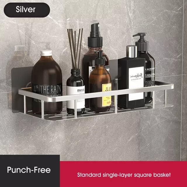 Bathroom Corner Shelf Without Drilling – Stylish and Practical Solution for Shower Storage