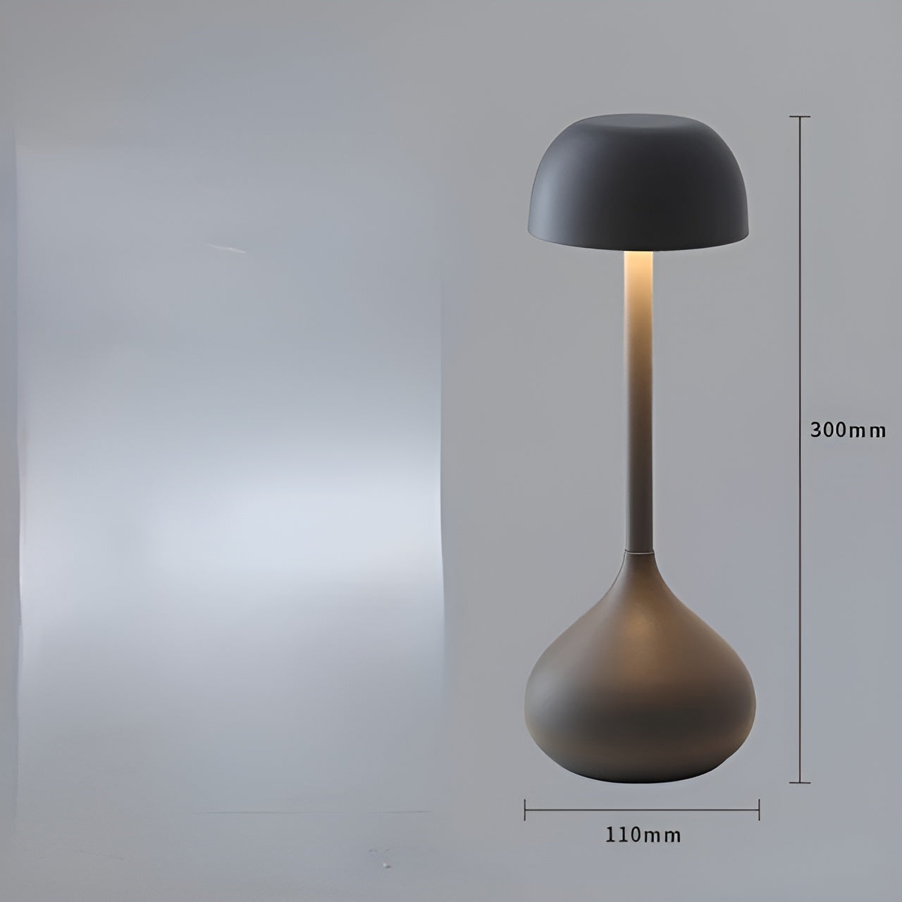 Wireless Dimmable Mushroom Table Lamp – GlowMush