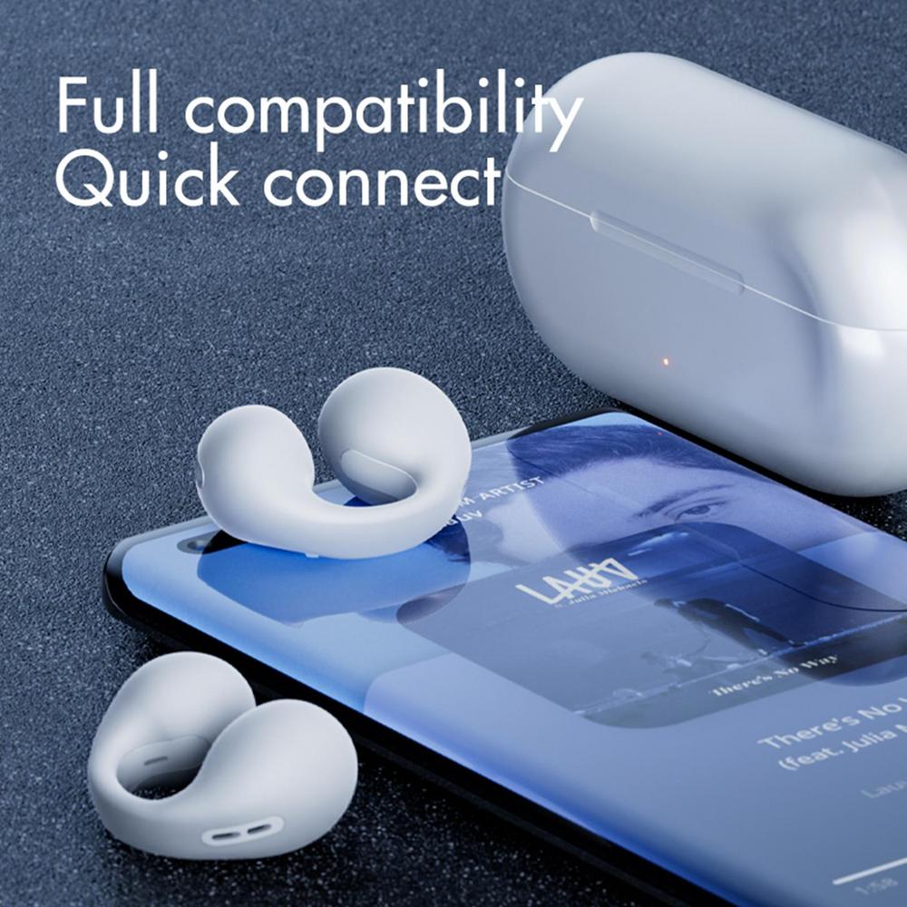 Wireless Earbuds with Bone Conduction