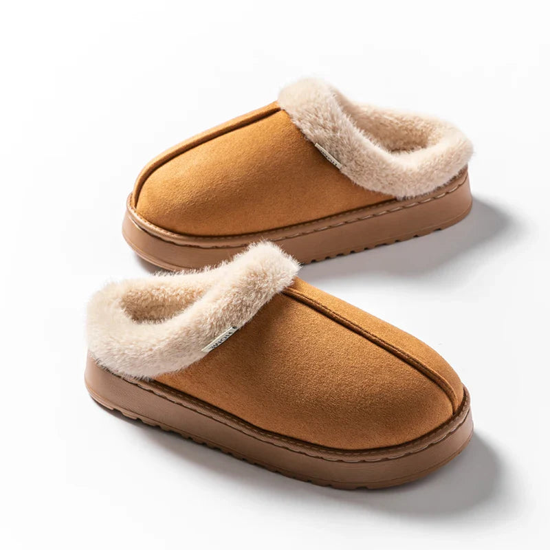 Ladies Fluffy Slippers Winter Warm | Slippers | Non-slip Indoor Slippers for Ladies & Men
