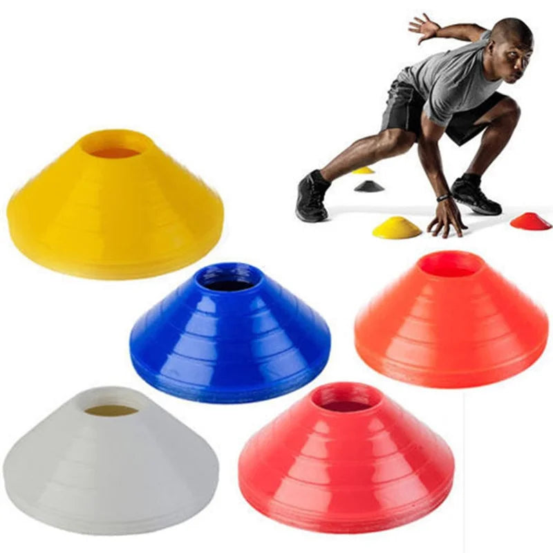 Set of 10 Sports Discs – Perfect for Training and Sports Markings