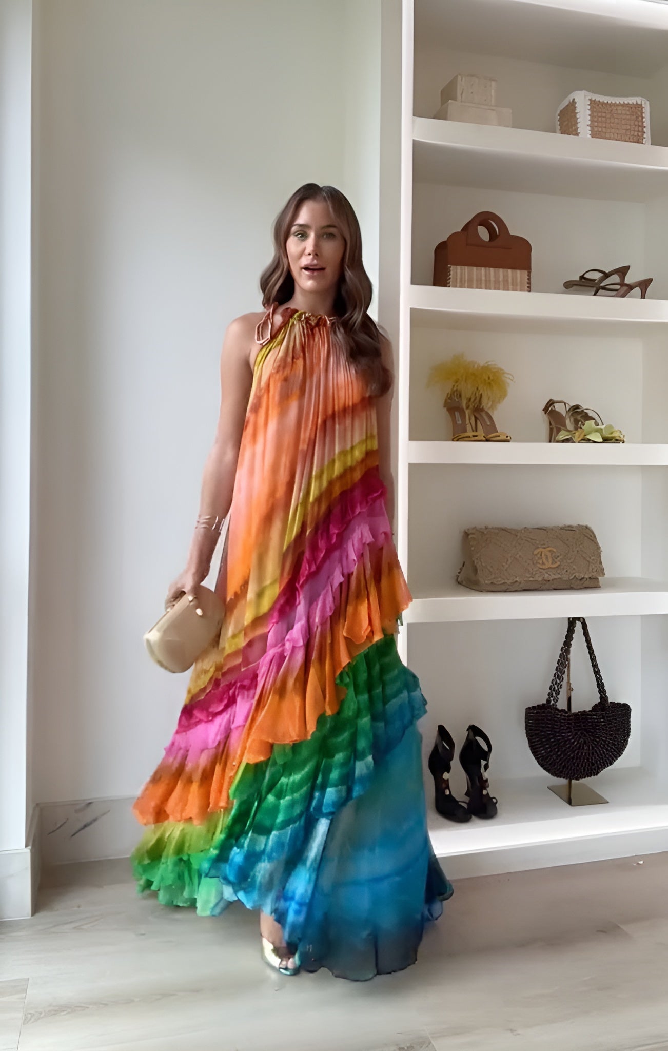 SORELLE | Endless Rainbow Dress - Eye-catching, Summer & Comfortable