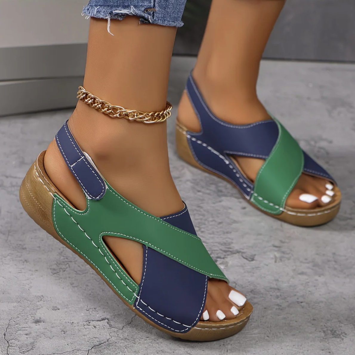 Ladies' Walking Sandals – Breathable and Orthopedic Comfort | Lightweight Summer Sandal