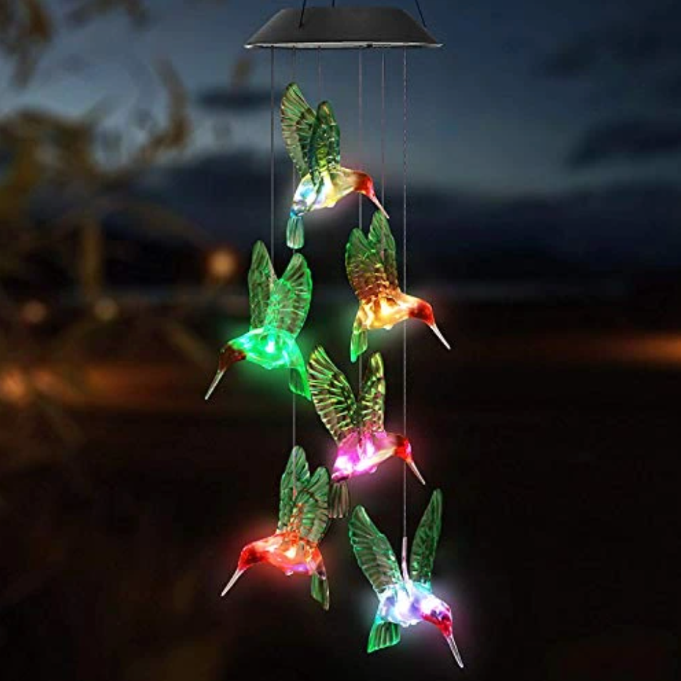 Solar Energy Wind Chime - Magical Garden Lighting