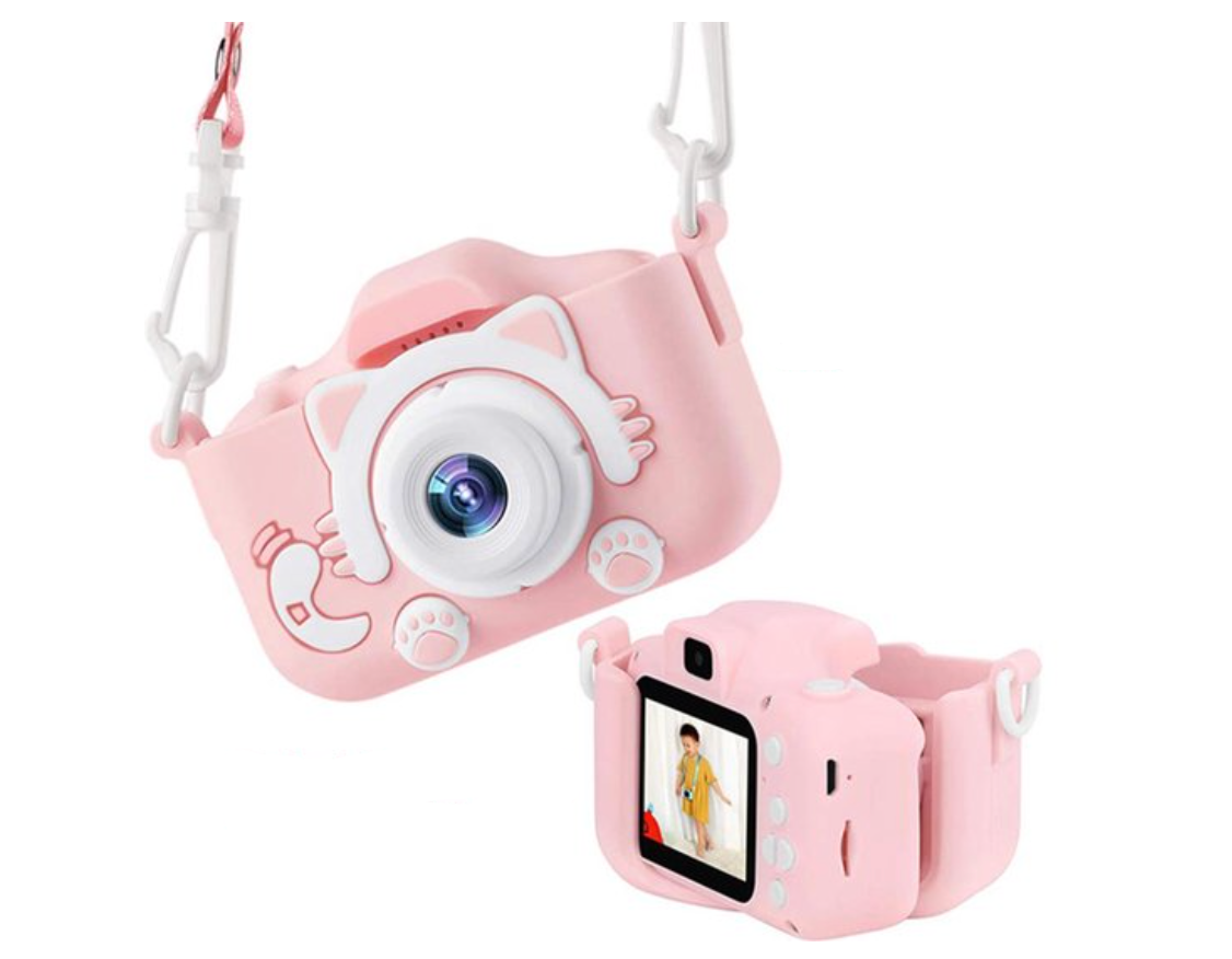 Mini Kids Camera with Protective Case Klikkie | Playfully Capture Memories