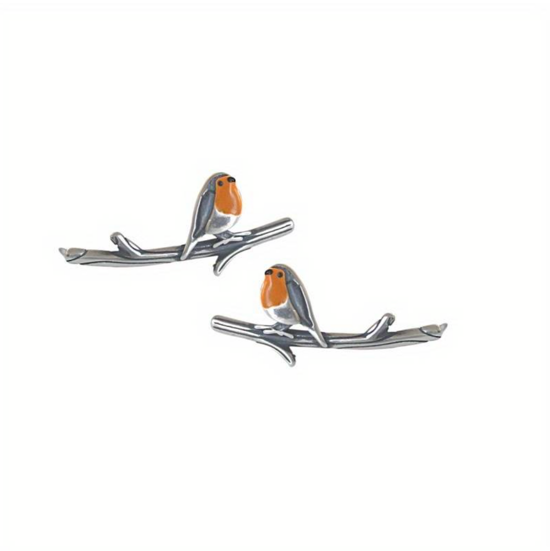 VividBird Ear Hangers - Colourful Glass Decoration in Bird Shape