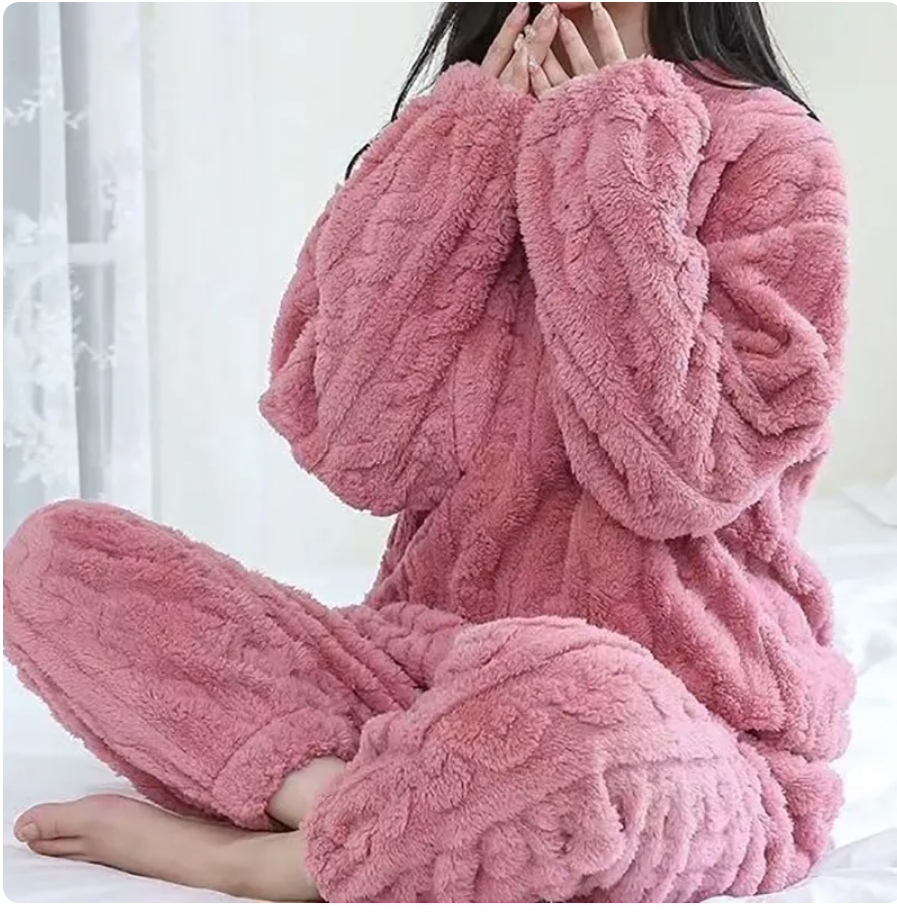 CozyHaven UltraSoft Fleece Pajamas | Premium Winter Sleepwear for Maximum Comfort