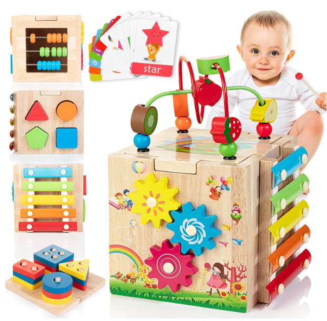 8-in-1 Montessori Play Cube – Cubbi