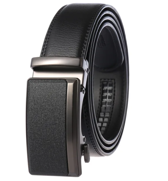 Prestige Luxe Men's Belt – Elegant Automatic Buckle for Stylish Finish