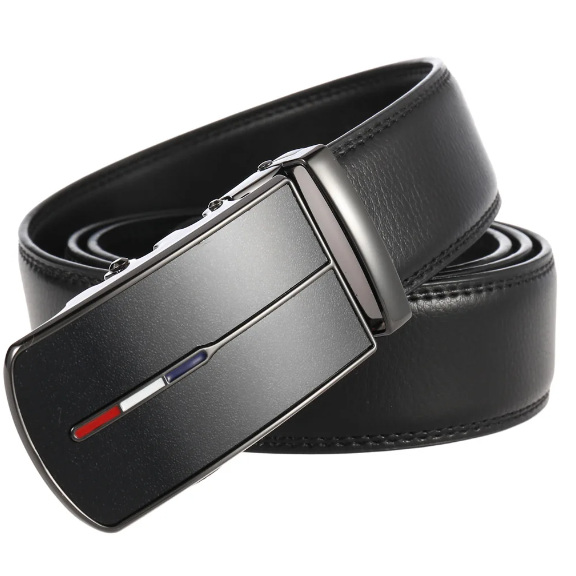 Prestige Luxe Men's Belt – Elegant Automatic Buckle for Stylish Finish