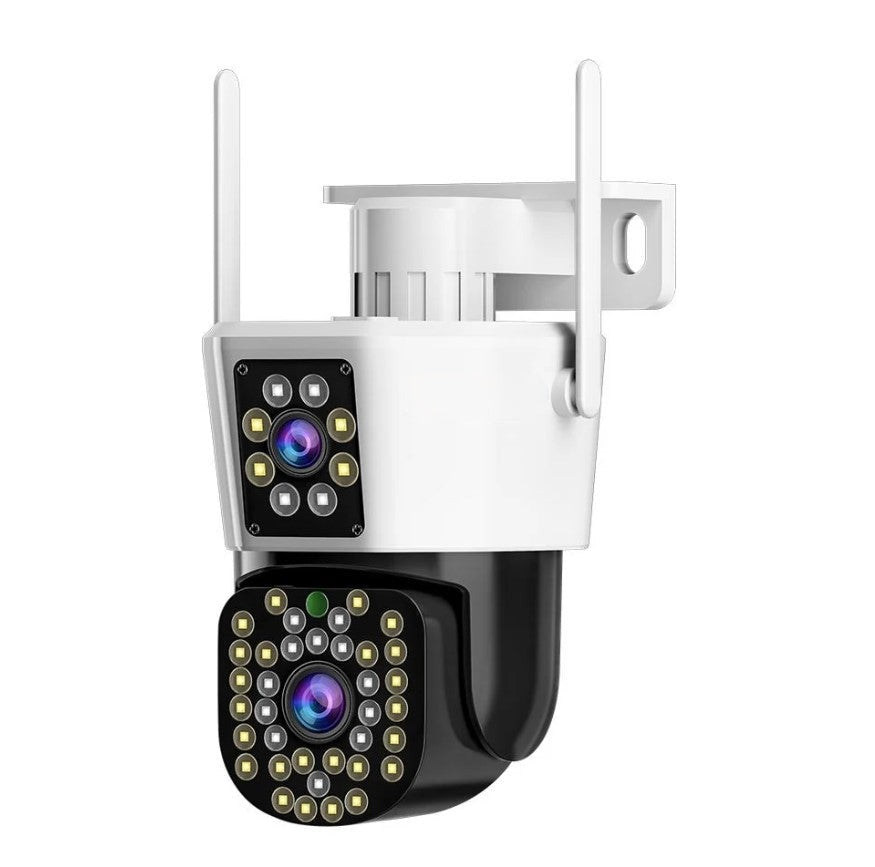 Set of 2 Security Cameras with Dual Lens – DualGuard Max 2-Pack