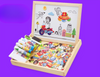 CreativeBox Magnetic Game – Learning Fun with Puzzle & Drawing Board