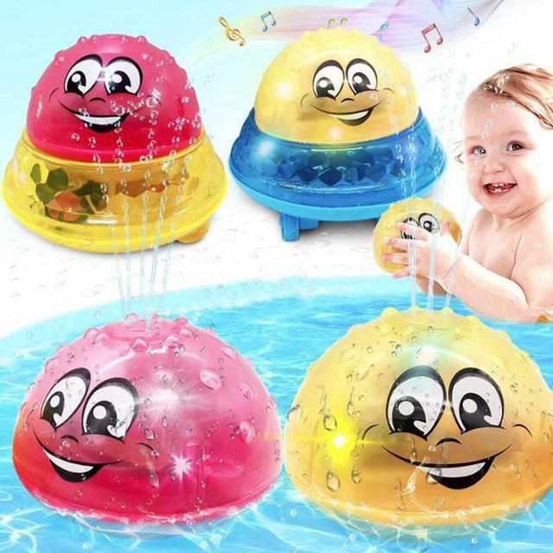 Bath Toy Ball with Light Effects, Fountain and Movement Function for Children