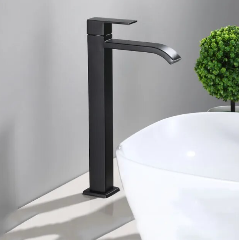 Matte Black Cold Water Basin Mixer – Noira