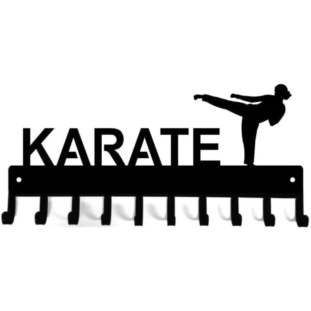 Elegant Wall-Mounted Key Holder - Stylish Solution for Keys and Accessories