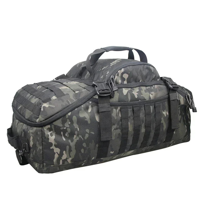 Large Tactical Travel Bag and Rucksack - TrailTrek Duffle