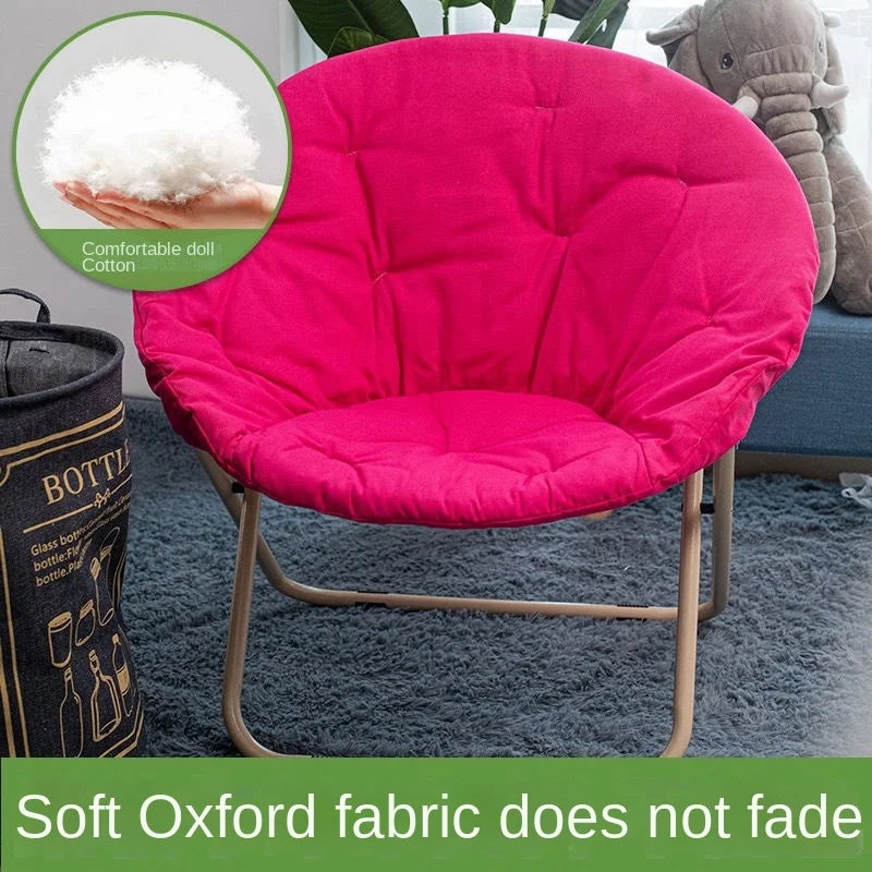 Large Foldable Moon Chair – Comfortable Chair for Indoor and Outdoor Use