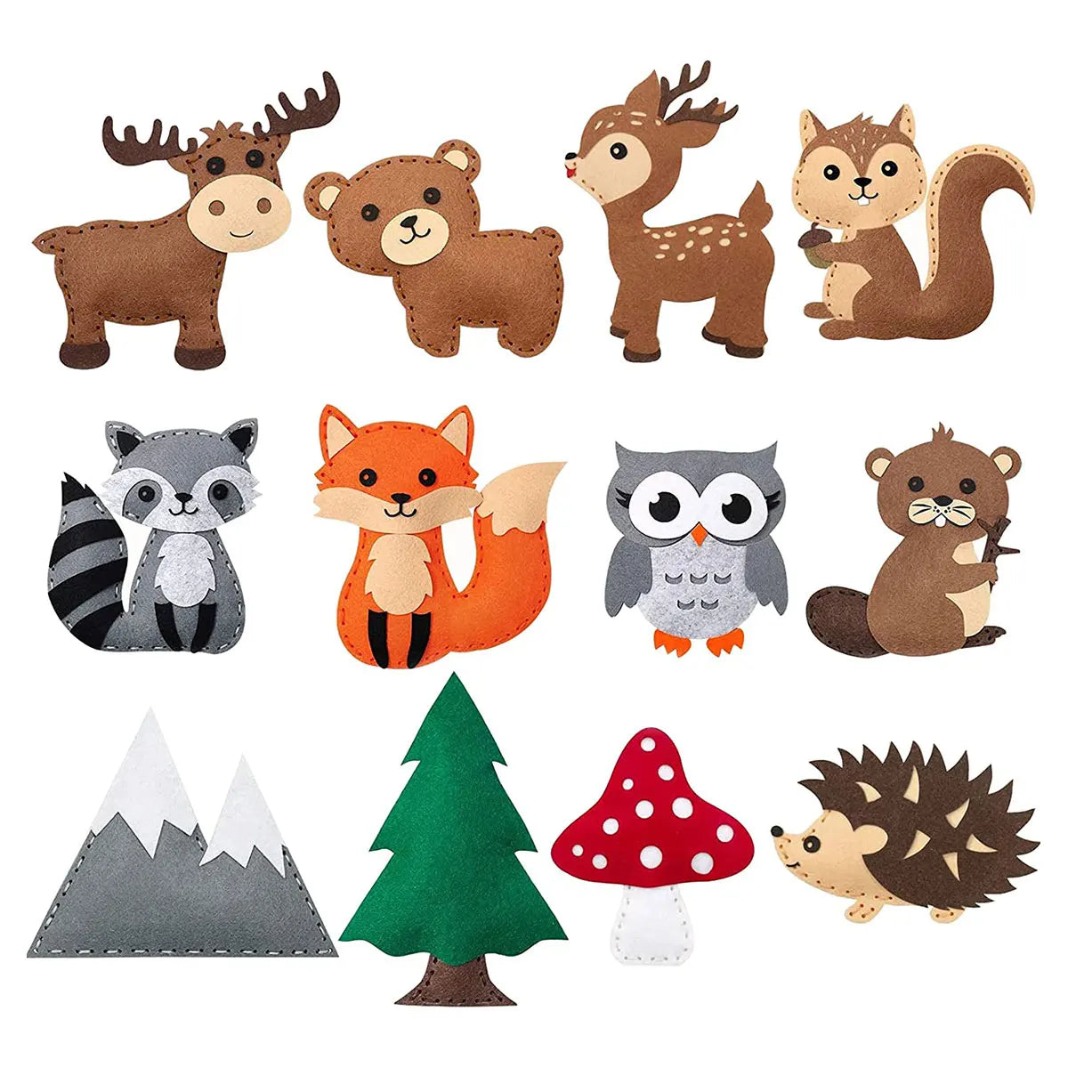 Cheerful Sewing Kit - Creativity and Fun for Children