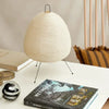 ZenGlow Japanese rice paper floor lamp | Attractive and stylish floor lamp for a warm and soothing interior