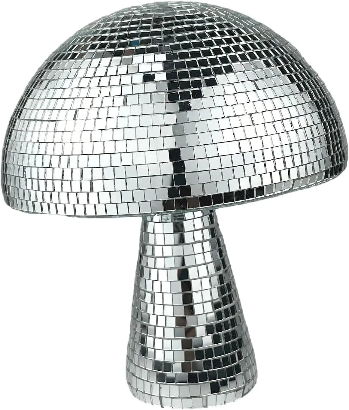 GlowSphere Disco Ball Mushroom | Luxury table decoration with disco mirror effects