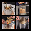 CookEase Oil-Saving Frying Pan | Versatile stainless steel frying solution for crispy, oil-light dishes