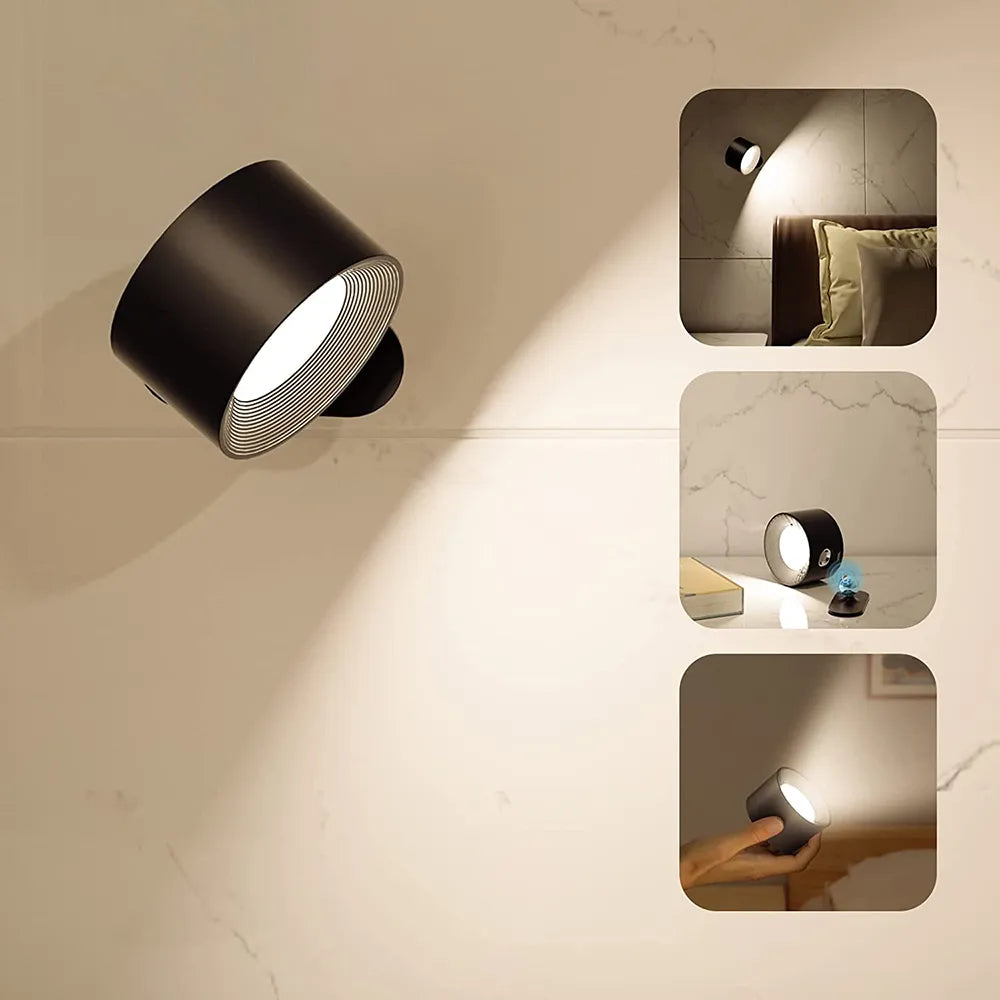 Wireless Rechargeable Wall Light - LumoFlex