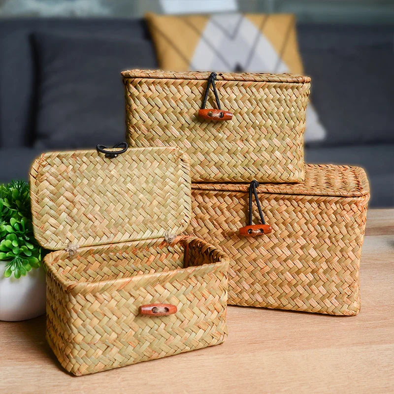 Natural Storage Basket Set - Handwoven and Stylish