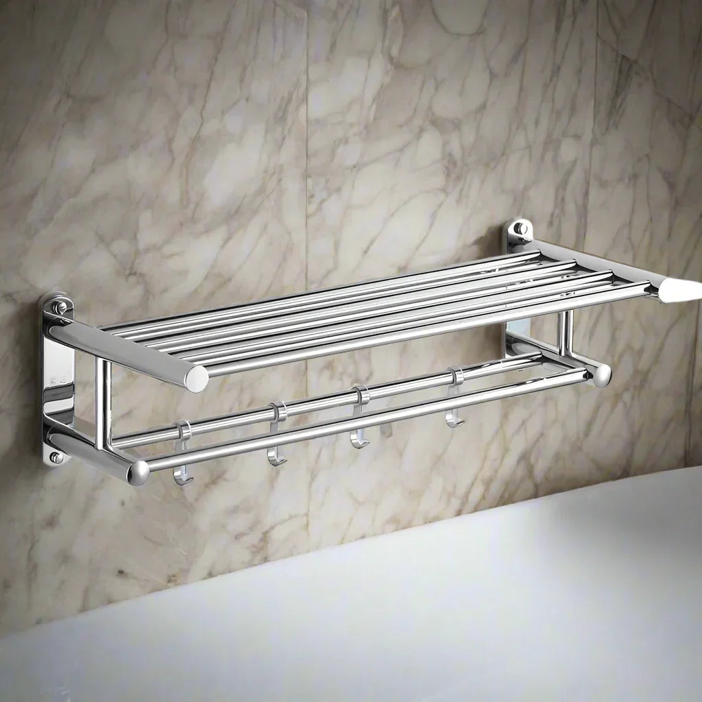 SteelRack - High-Quality Stainless Steel Towel Holder - Modern and Durable Towel Rail